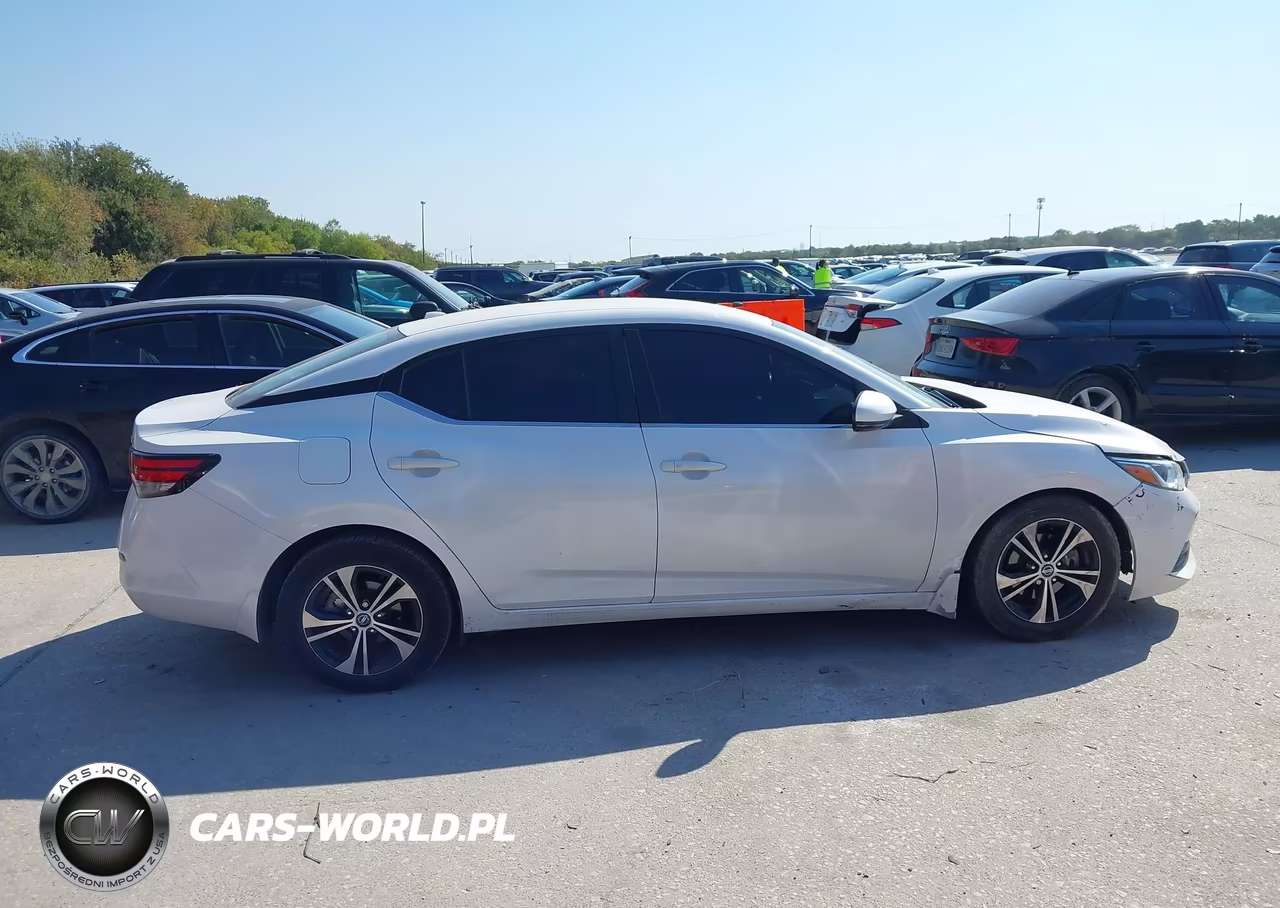2020 Nissan Sentra Sv Xtronic Cvt VIN:3N1AB8CV6LY313412 - 13