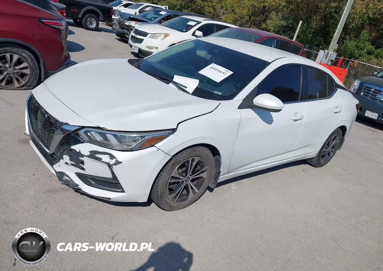 2020 Nissan Sentra Sv Xtronic Cvt VIN:3N1AB8CV6LY313412 - 2