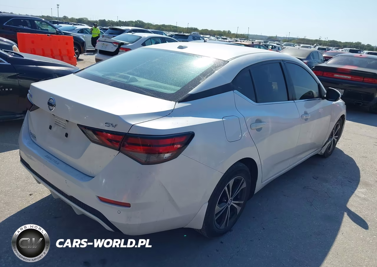 2020 Nissan Sentra Sv Xtronic Cvt VIN:3N1AB8CV6LY313412 - 4