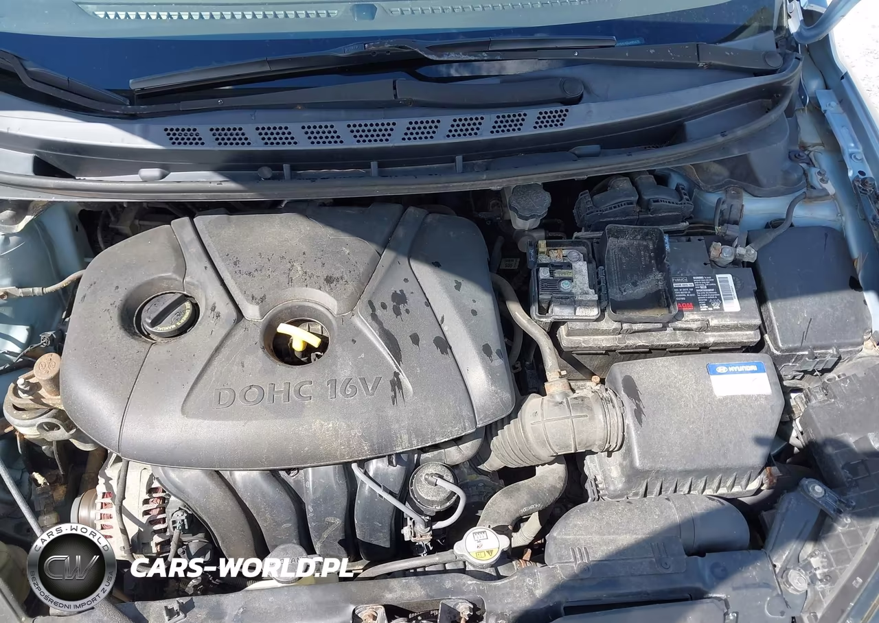 2013 Hyundai Elantra Gls VIN:KMHDH4AE6DU485475 - 10