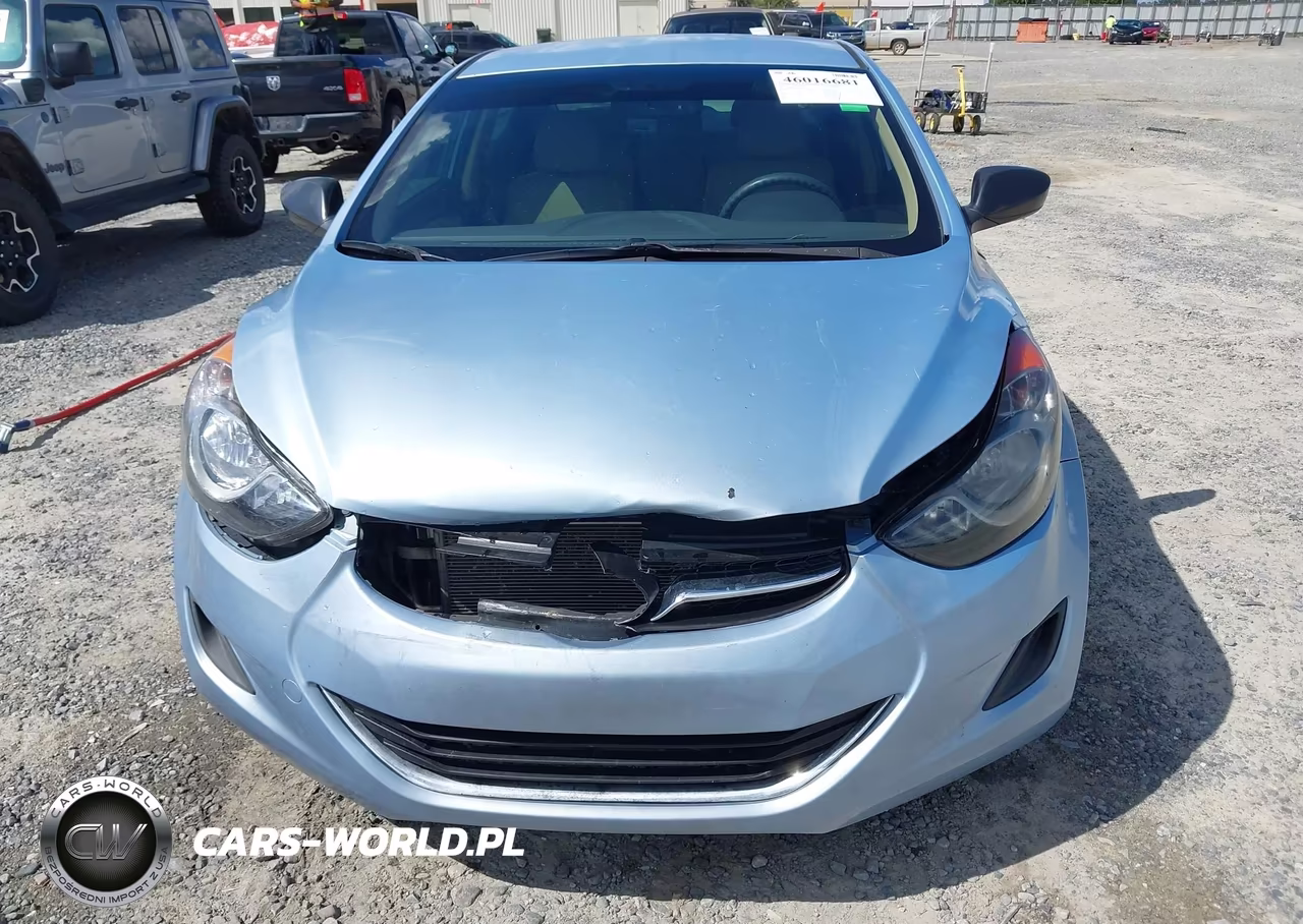 2013 Hyundai Elantra Gls VIN:KMHDH4AE6DU485475 - 6
