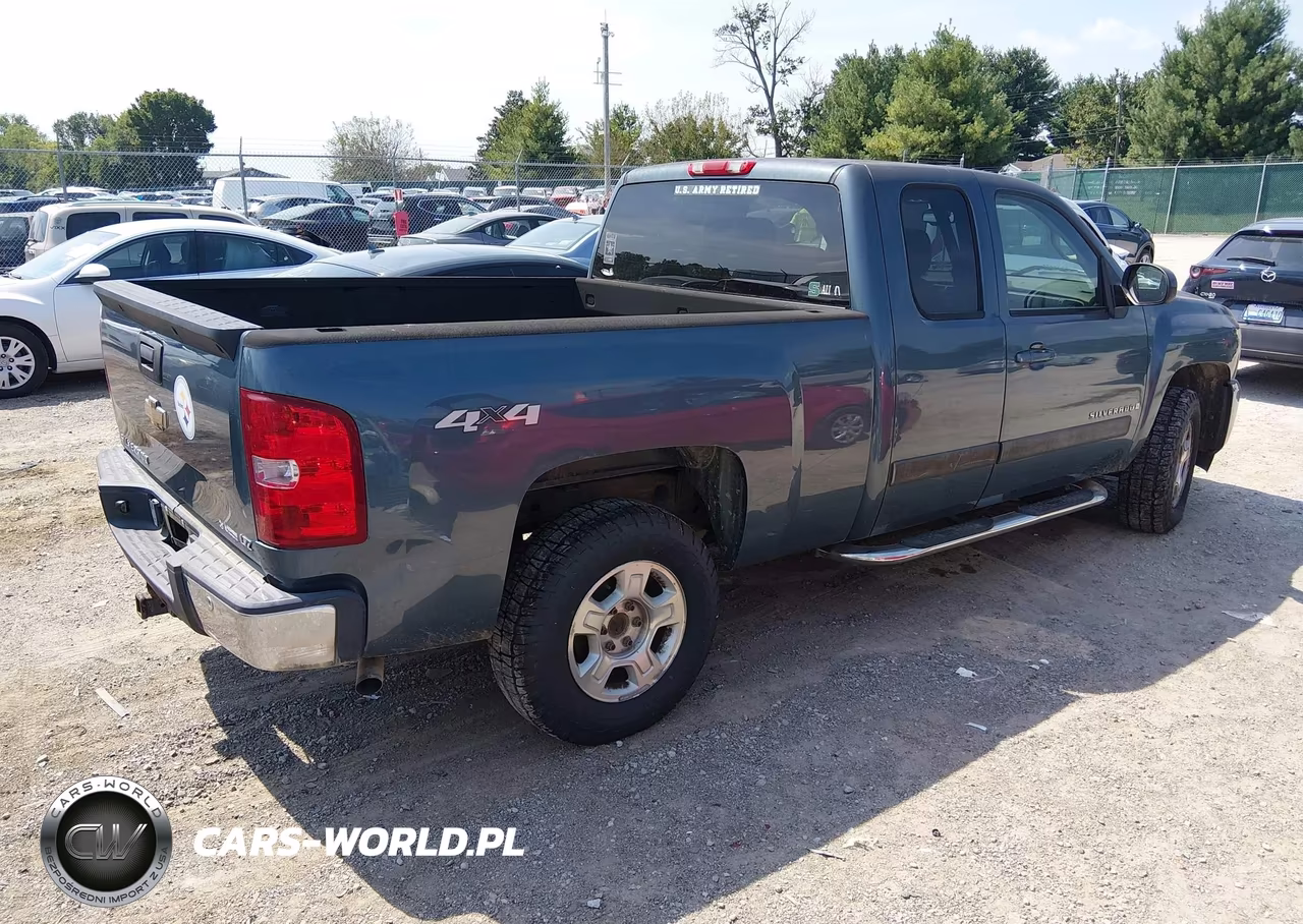 2008 Chevrolet Silverado 1500 Ltz VIN:1GCEK19J88Z103403 - 4