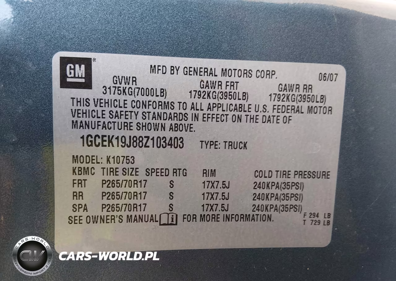 2008 Chevrolet Silverado 1500 Ltz VIN:1GCEK19J88Z103403 - 9