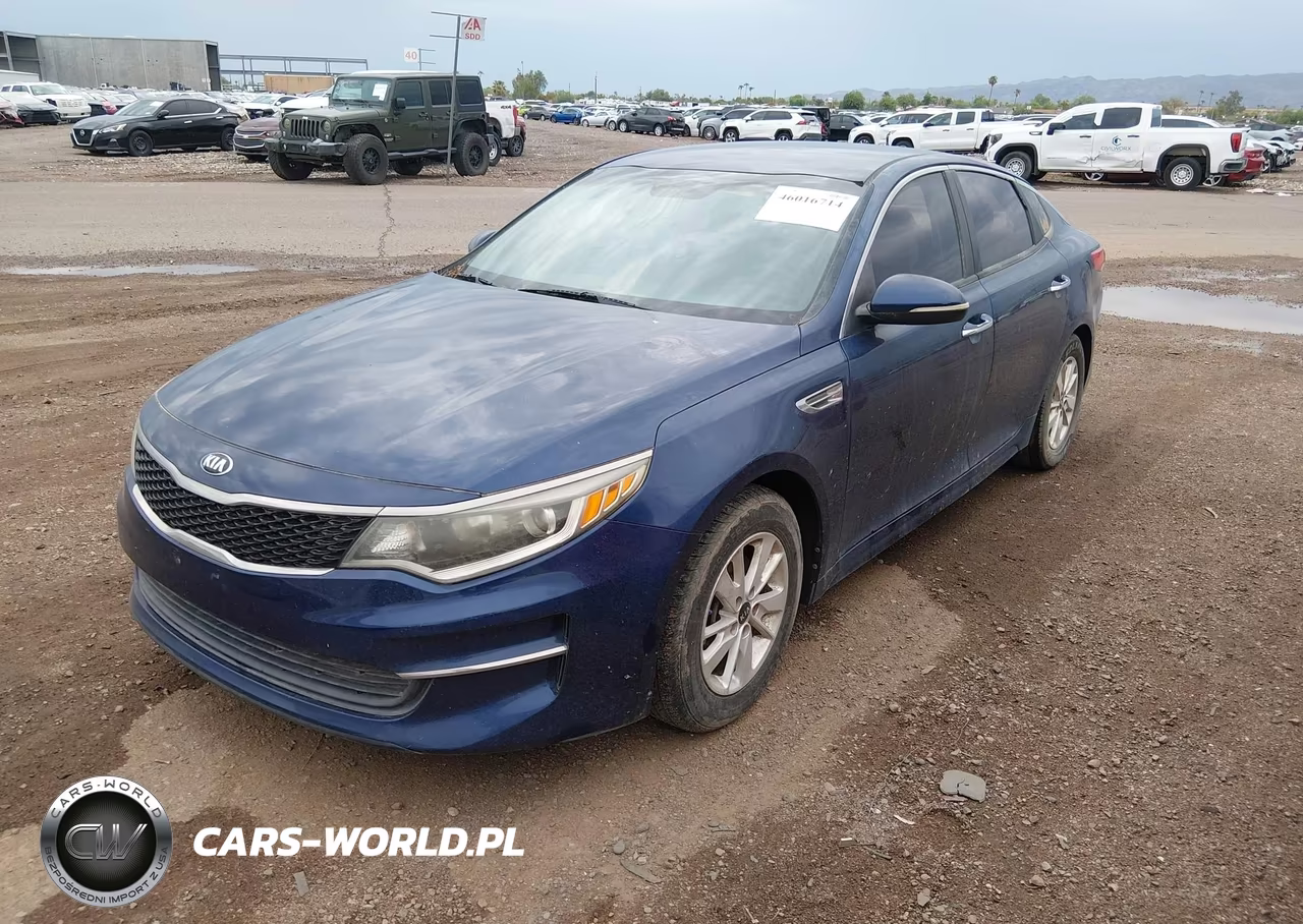 2016 Kia Optima Lx VIN:5XXGT4L30GG092514 - 6