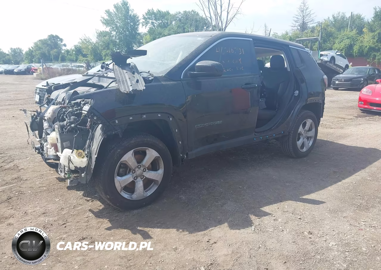 2017 Jeep New Compass Latitude 4X4 VIN:3C4NJDBB9HT628615 - 2