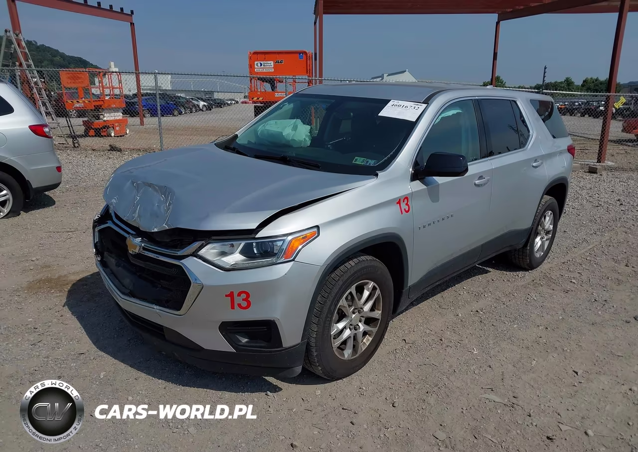 2020 Chevrolet Traverse Awd Ls VIN:1GNEVFKW9LJ105170 - 2