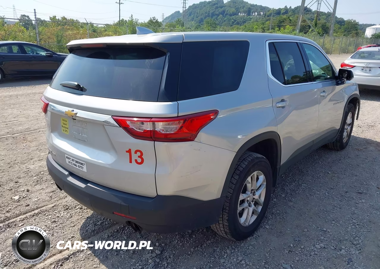 2020 Chevrolet Traverse Awd Ls VIN:1GNEVFKW9LJ105170 - 4