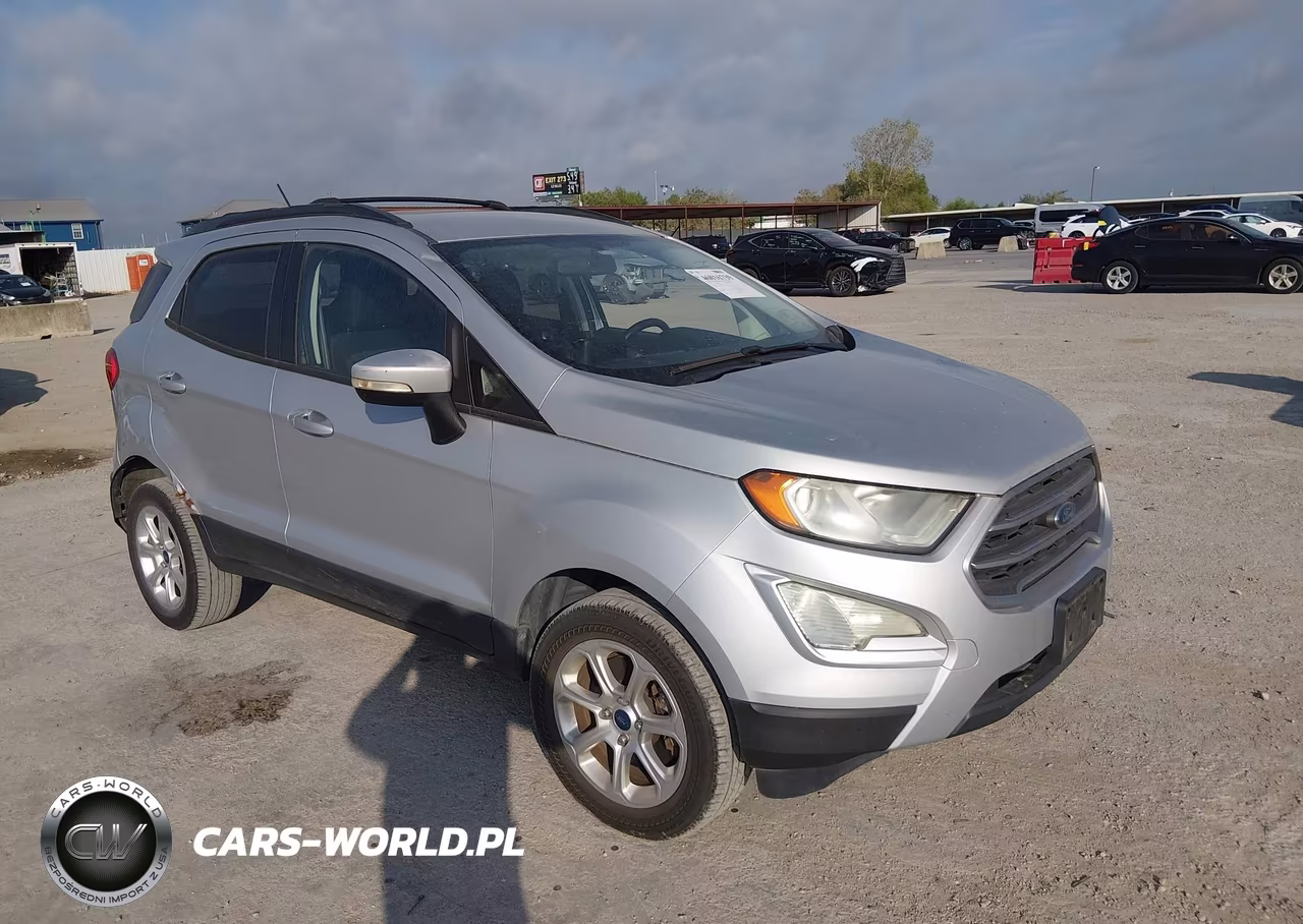 2018 Ford Ecosport Se VIN:MAJ6P1UL1JC172687 - 1