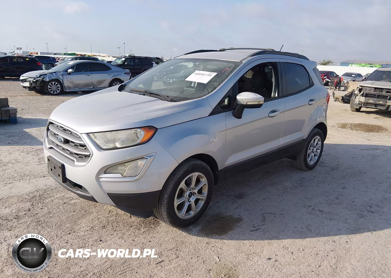 2018 Ford Ecosport Se VIN:MAJ6P1UL1JC172687 - 2