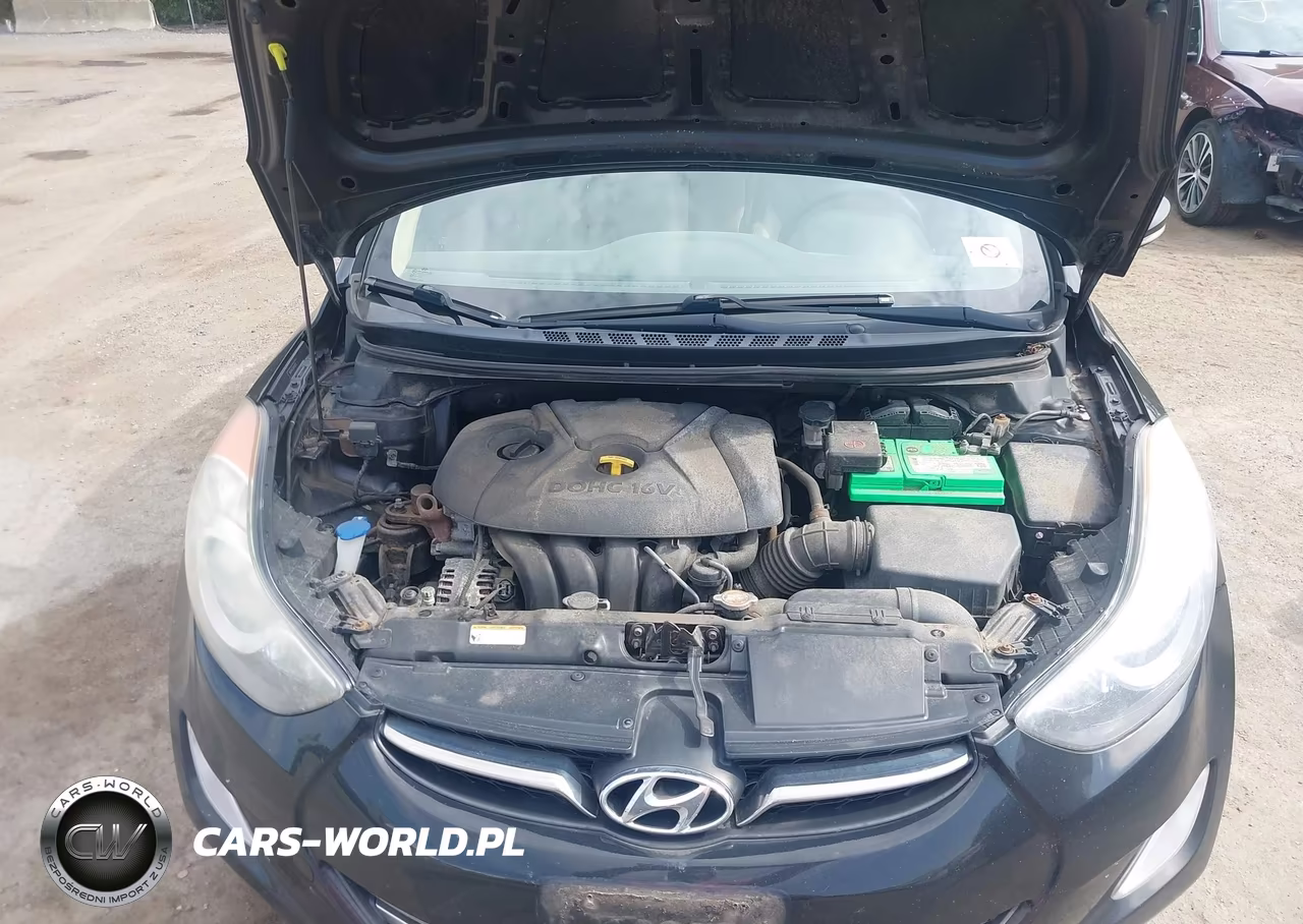 2012 Hyundai Elantra Limited VIN:5NPDH4AE0CH150032 - 10