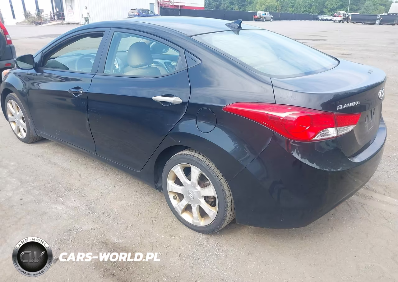 2012 Hyundai Elantra Limited VIN:5NPDH4AE0CH150032 - 3