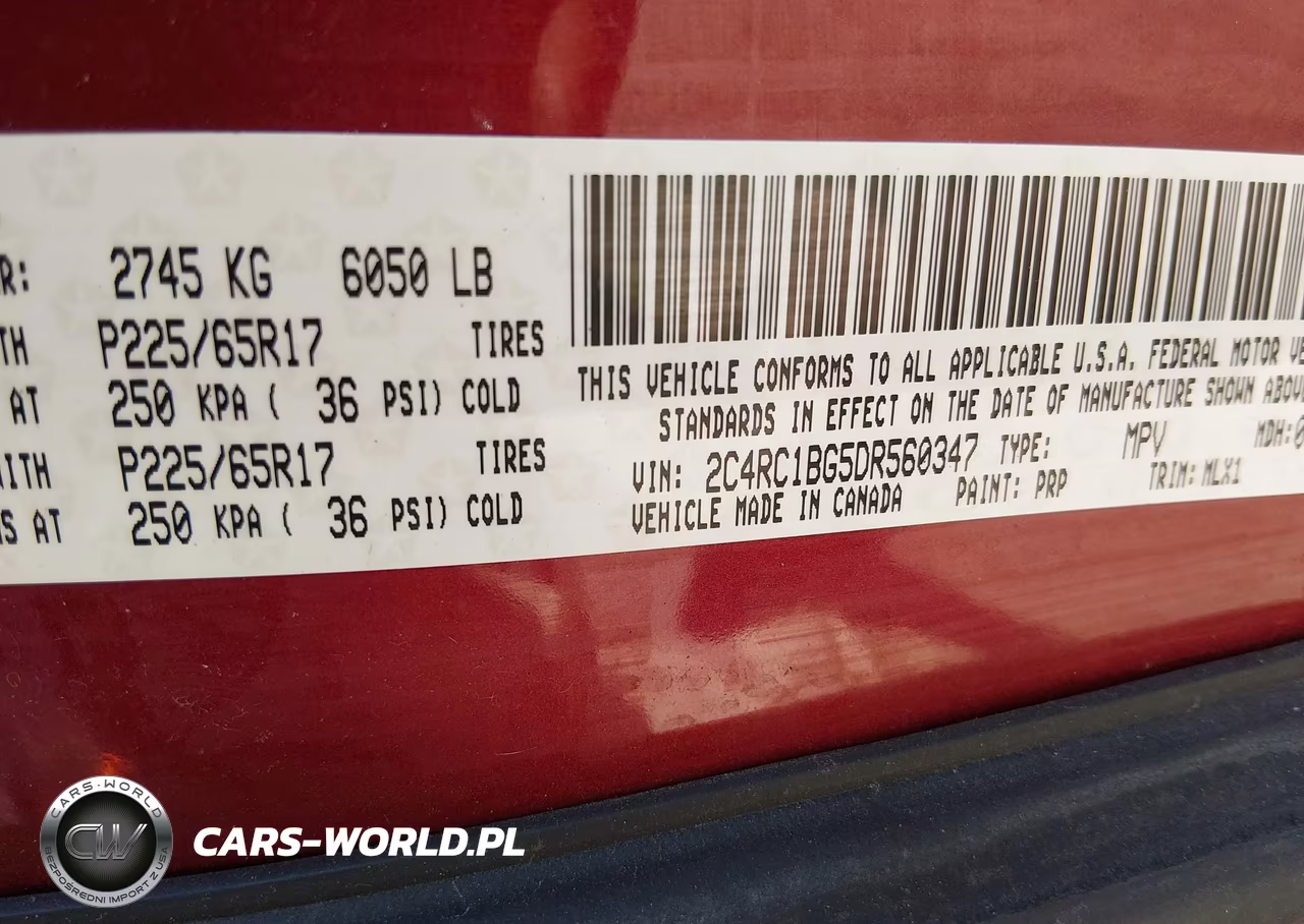 2013 Chrysler Town & Country Touring VIN:2C4RC1BG5DR560347 - 9