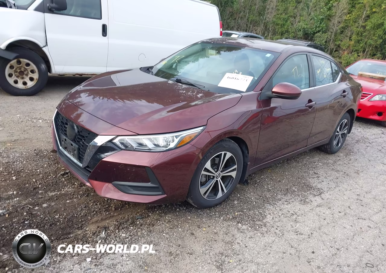 2022 Nissan Sentra Sv Xtronic Cvt VIN:3N1AB8CV2NY227078 - 2