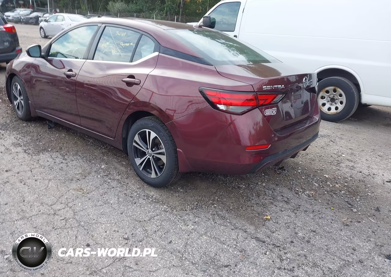 2022 Nissan Sentra Sv Xtronic Cvt VIN:3N1AB8CV2NY227078 - 3
