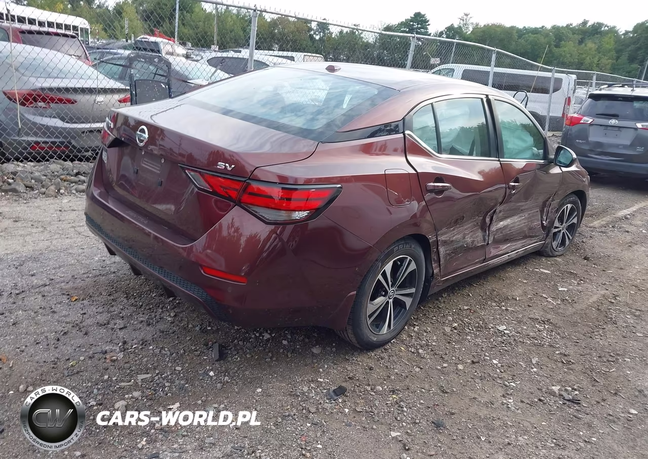 2022 Nissan Sentra Sv Xtronic Cvt VIN:3N1AB8CV2NY227078 - 4
