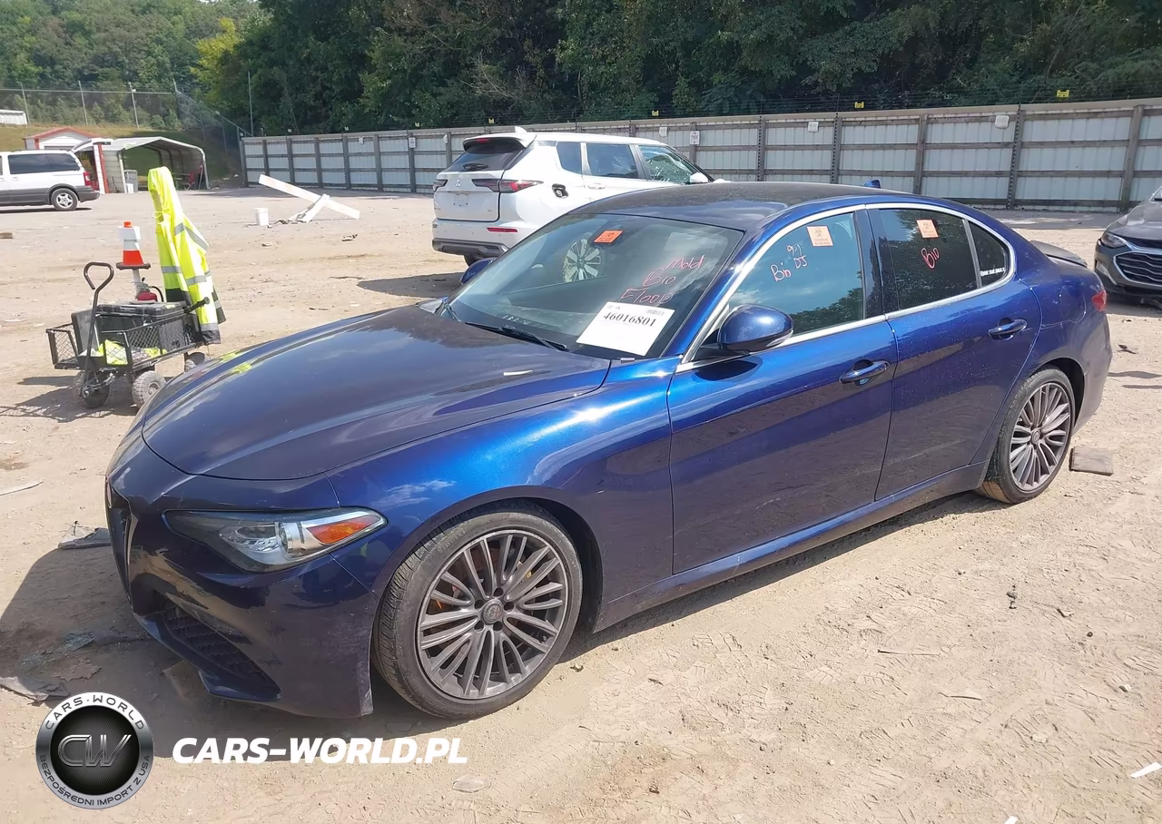 2017 Alfa Romeo Giulia Ti Rwd VIN:ZARFAECN0H7540436 - 2