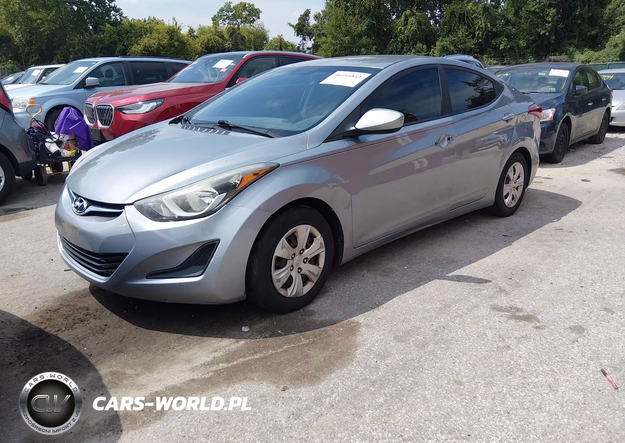 2016 Hyundai Elantra Se VIN:5NPDH4AE2GH742344 - 2