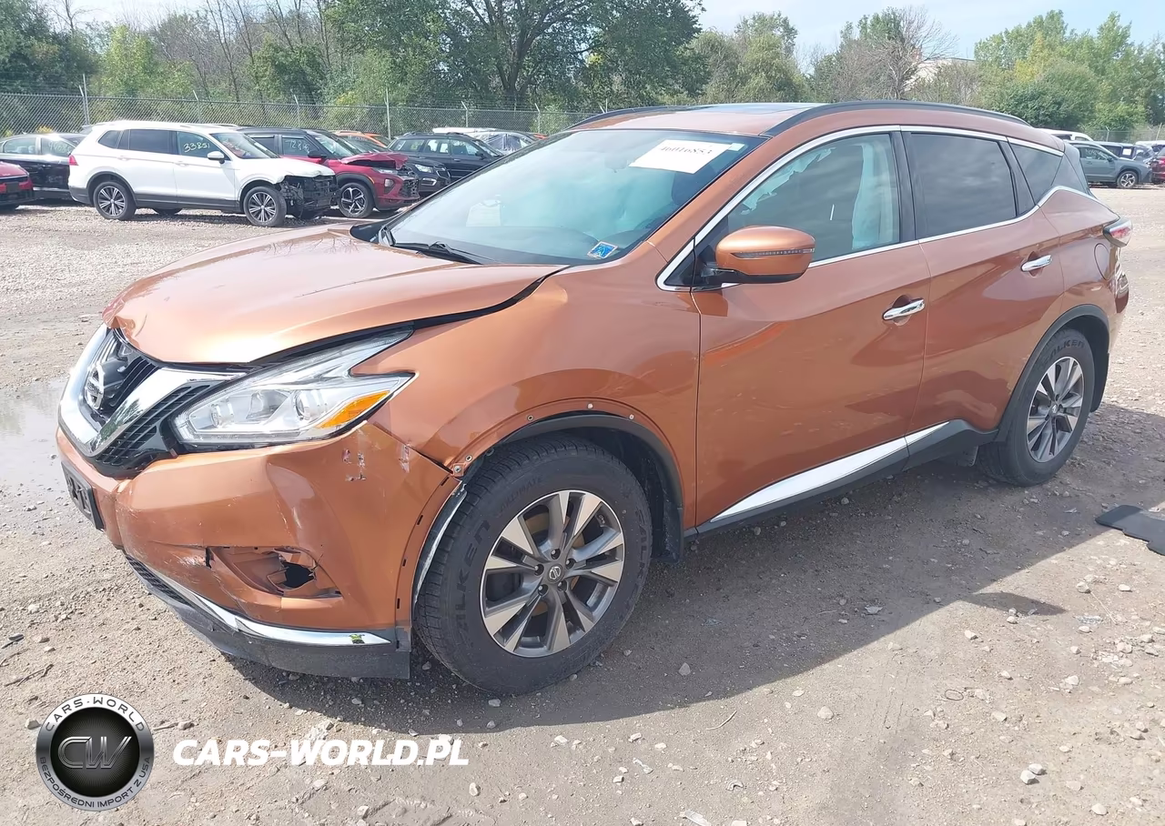 2016 Nissan Murano Sv VIN:5N1AZ2MH2GN160170 - 2
