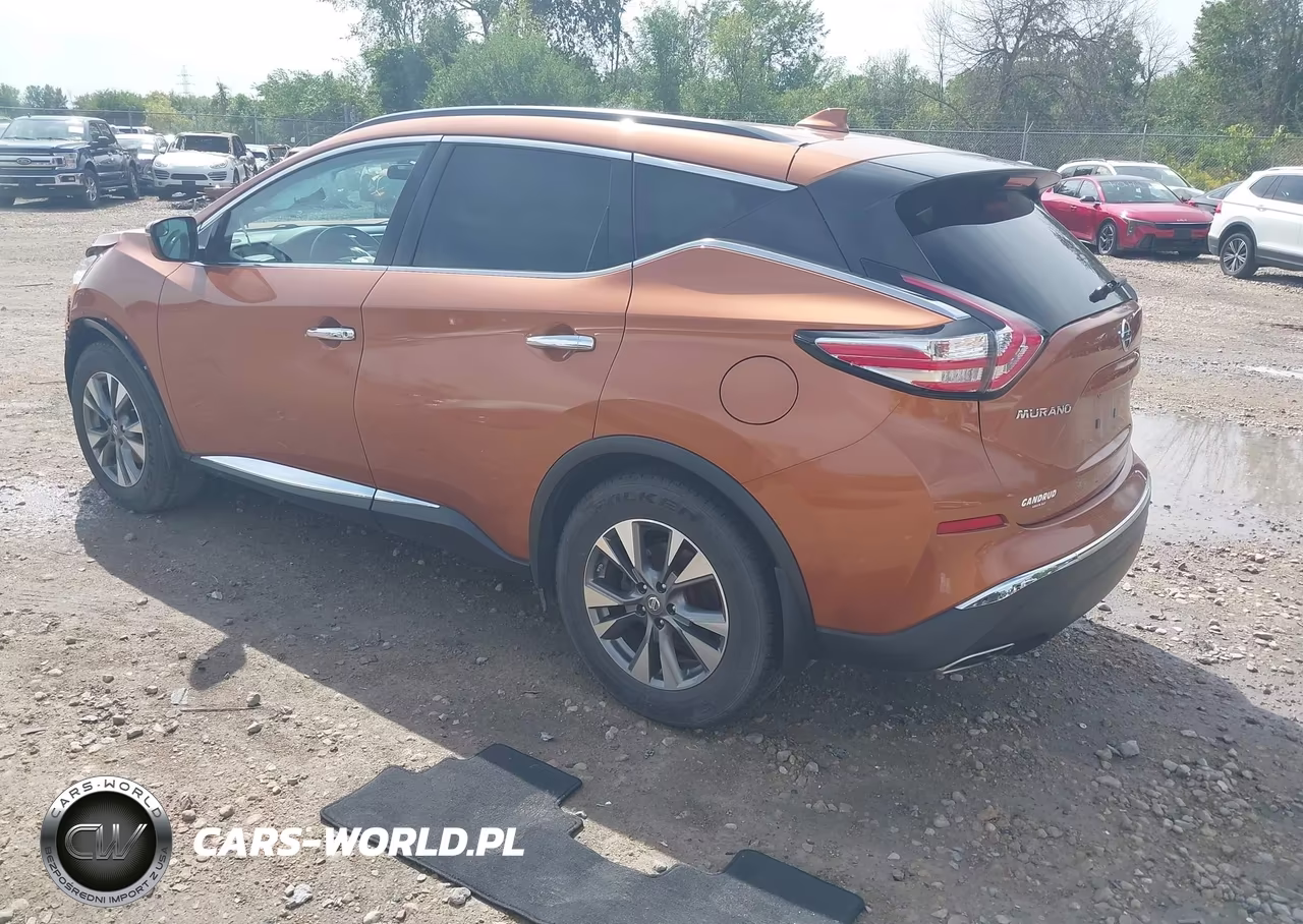 2016 Nissan Murano Sv VIN:5N1AZ2MH2GN160170 - 3