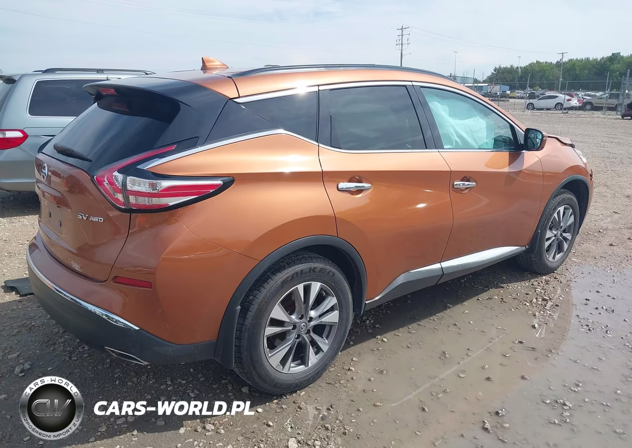 2016 Nissan Murano Sv VIN:5N1AZ2MH2GN160170 - 4