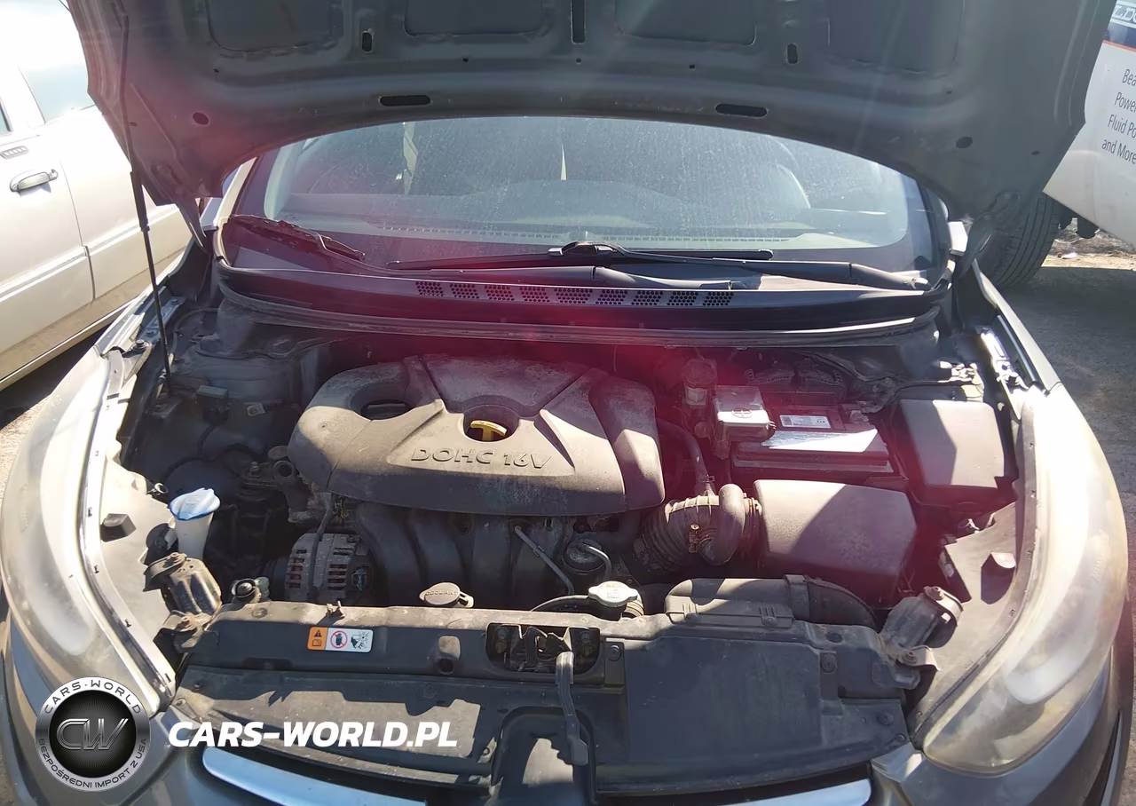 2014 Hyundai Elantra Se VIN:5NPDH4AE9EH469545 - 10