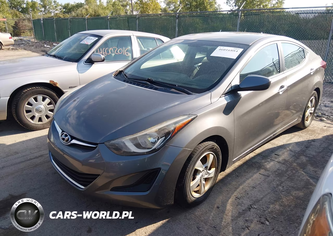 2014 Hyundai Elantra Se VIN:5NPDH4AE9EH469545 - 2