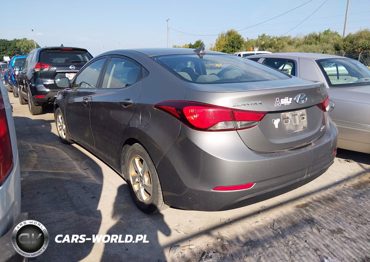 2014 Hyundai Elantra Se VIN:5NPDH4AE9EH469545 - 3