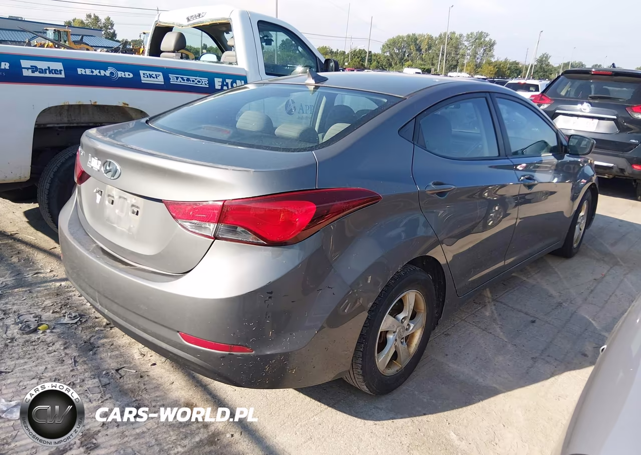 2014 Hyundai Elantra Se VIN:5NPDH4AE9EH469545 - 4
