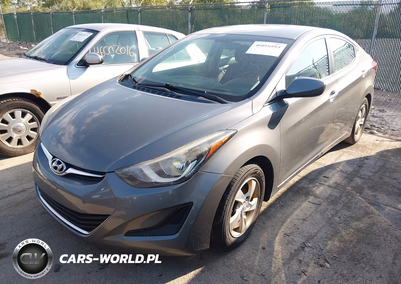 2014 Hyundai Elantra Se VIN:5NPDH4AE9EH469545 - 6