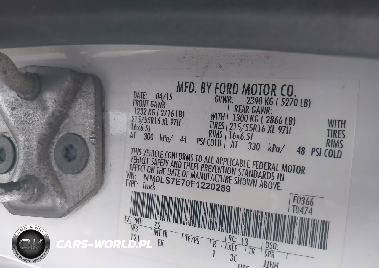 2015 Ford Transit Connect Xl VIN:NM0LS7E70F1220289 - 9
