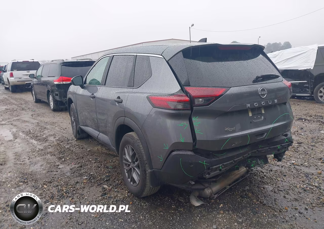 2023 Nissan Rogue S Fwd VIN:5N1BT3AA0PC925536 - 3