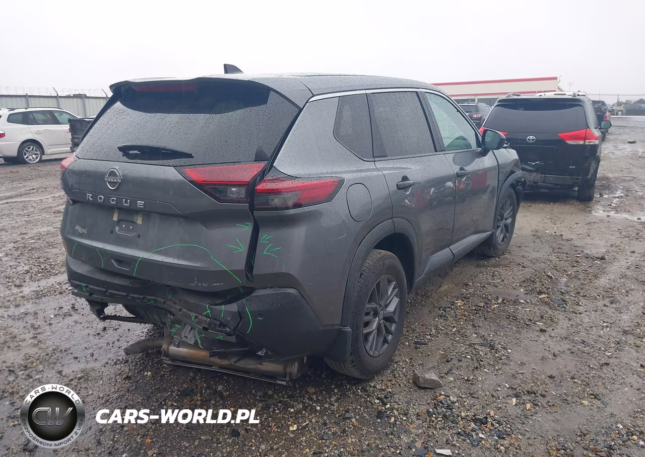 2023 Nissan Rogue S Fwd VIN:5N1BT3AA0PC925536 - 4