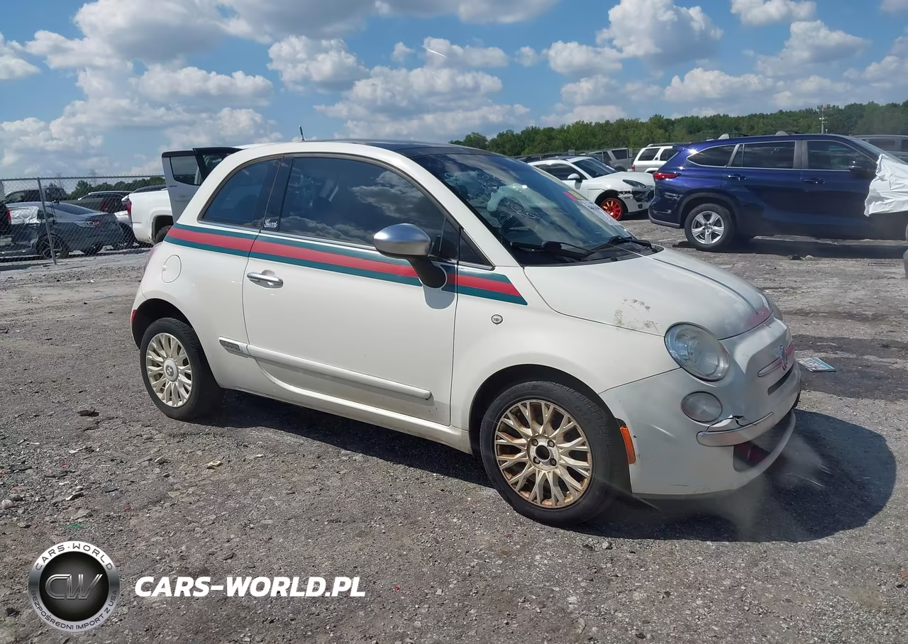 2012 Fiat 500 Lounge VIN:3C3CFFCR6CT225088 - 1