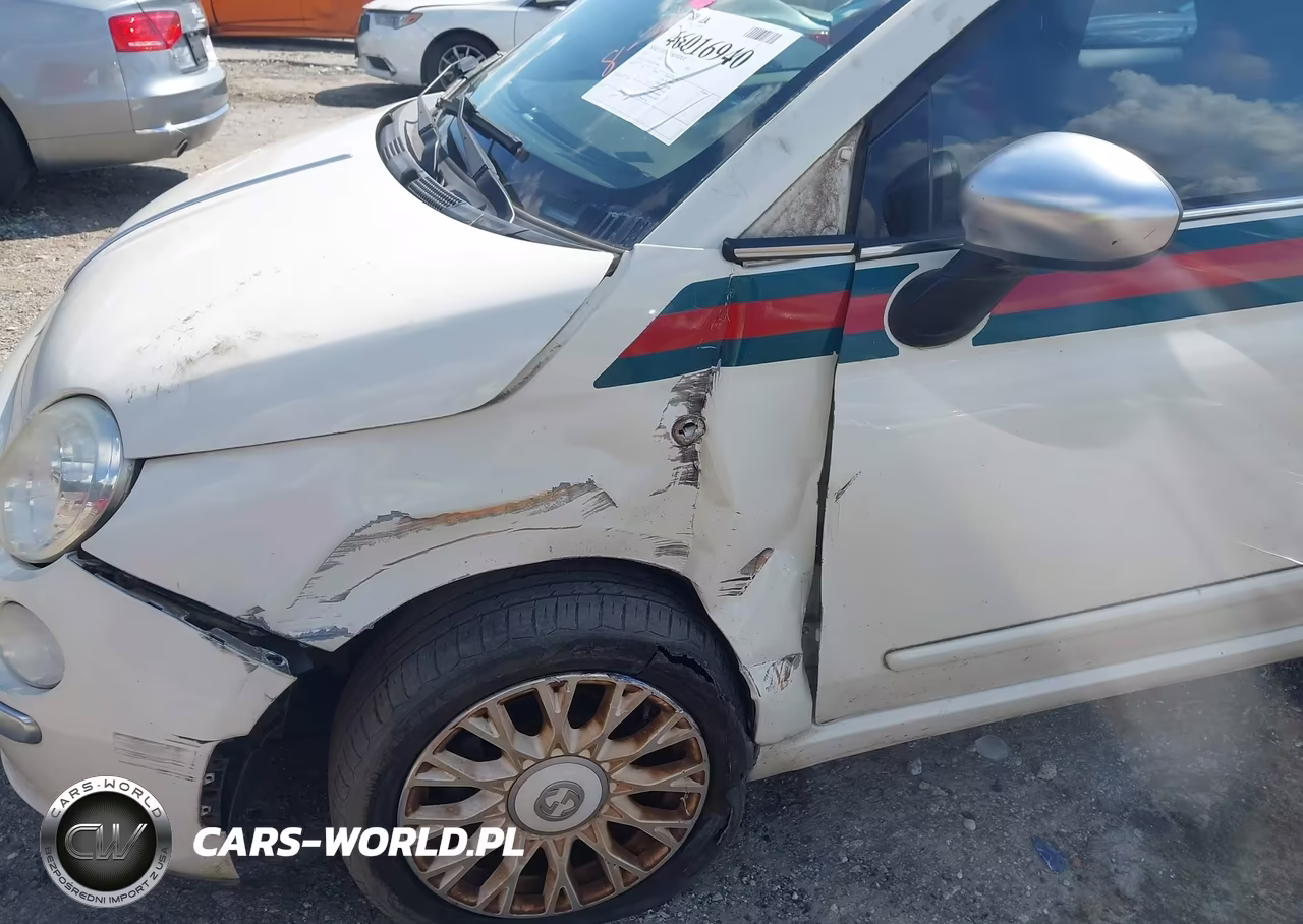 2012 Fiat 500 Lounge VIN:3C3CFFCR6CT225088 - 6