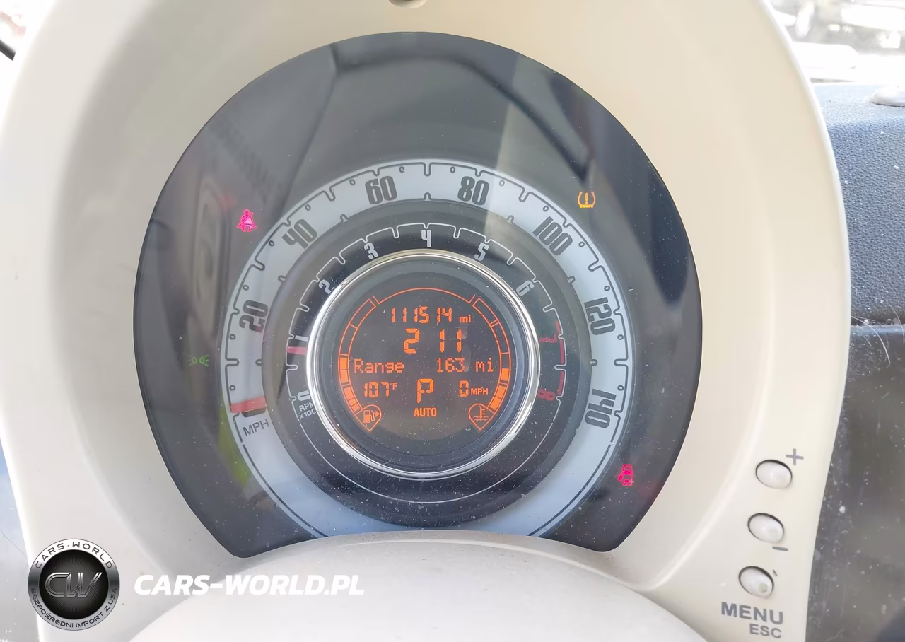 2012 Fiat 500 Lounge VIN:3C3CFFCR6CT225088 - 7