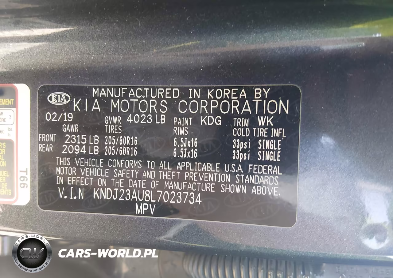 2020 Kia Soul Lx VIN:KNDJ23AU8L7023734 - 9
