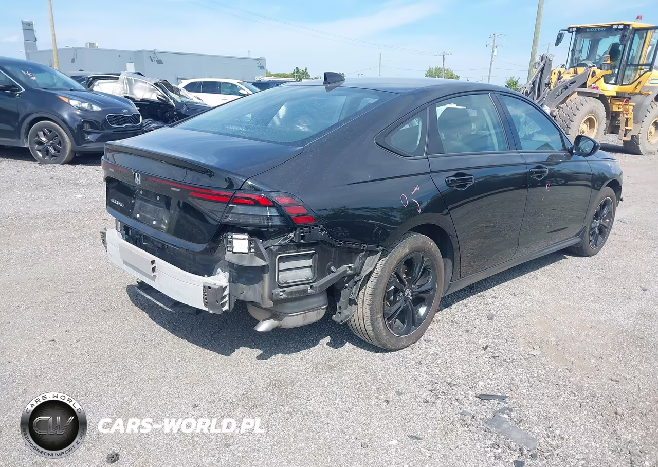 2025 Honda Accord Se VIN:1HGCY1F43SA011806 - 4