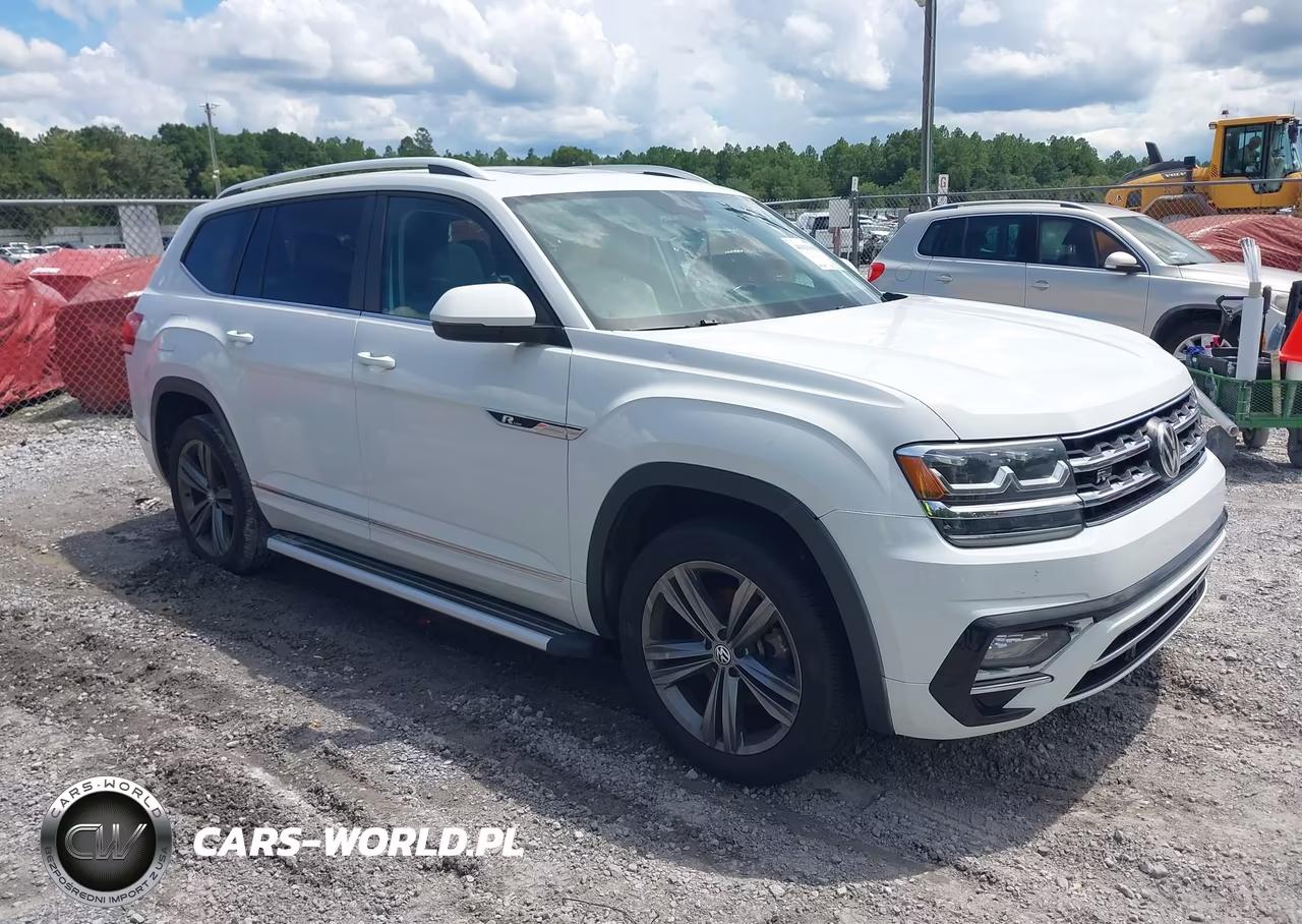 2019 Volkswagen Atlas 3.6L V6 Sel R-Line VIN:1V2SR2CA2KC596212 - 1