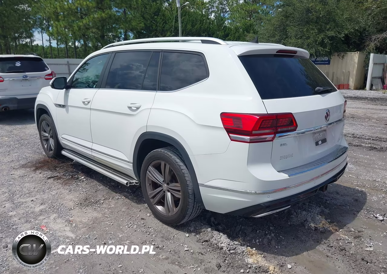 2019 Volkswagen Atlas 3.6L V6 Sel R-Line VIN:1V2SR2CA2KC596212 - 3