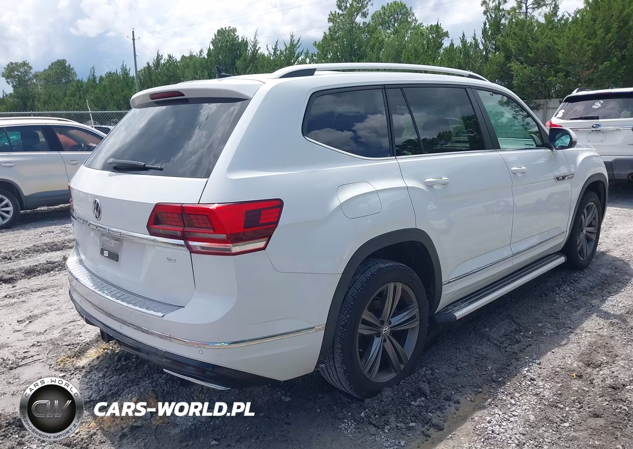 2019 Volkswagen Atlas 3.6L V6 Sel R-Line VIN:1V2SR2CA2KC596212 - 4