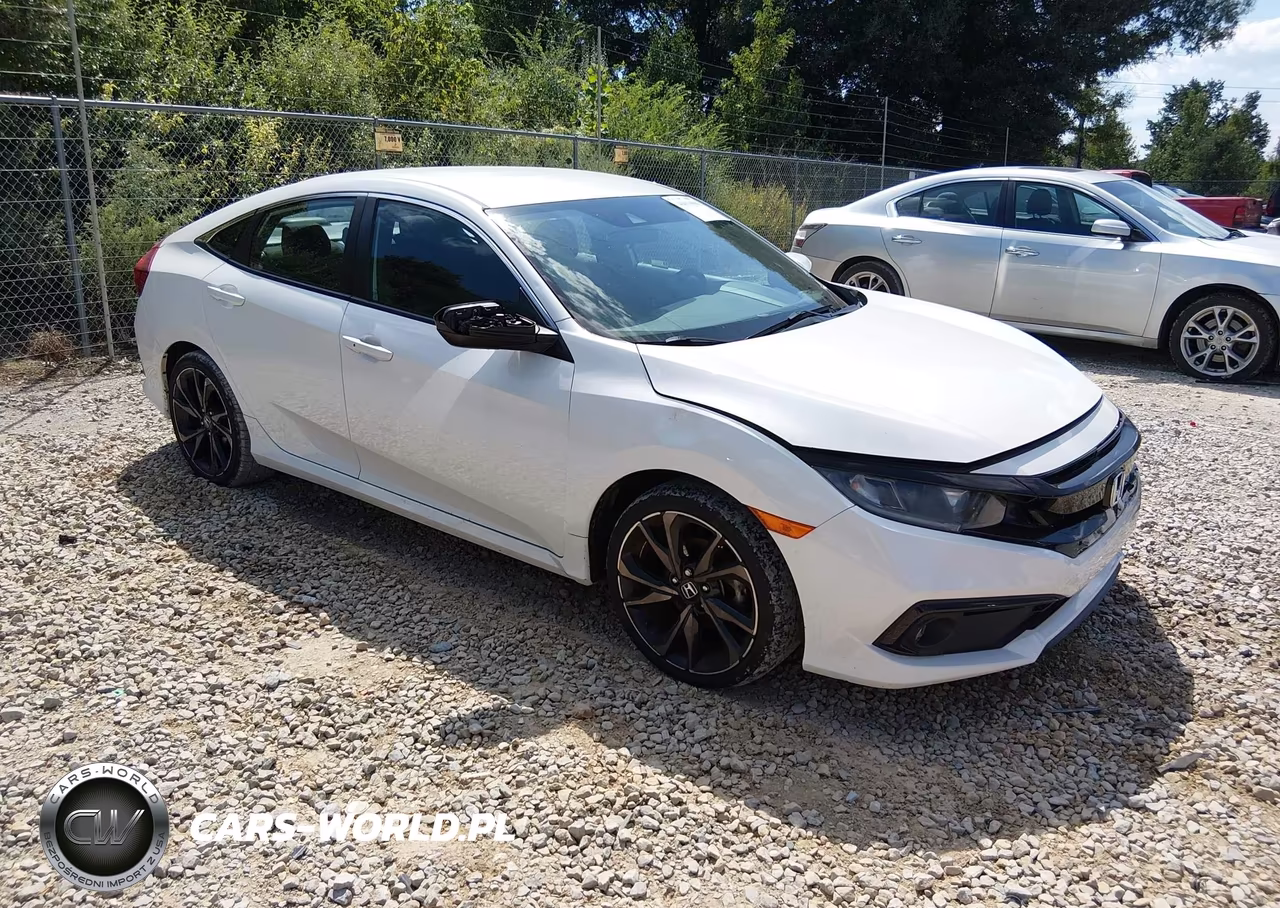 2020 Honda Civic Sport VIN:19XFC2E82LE022735 - 1