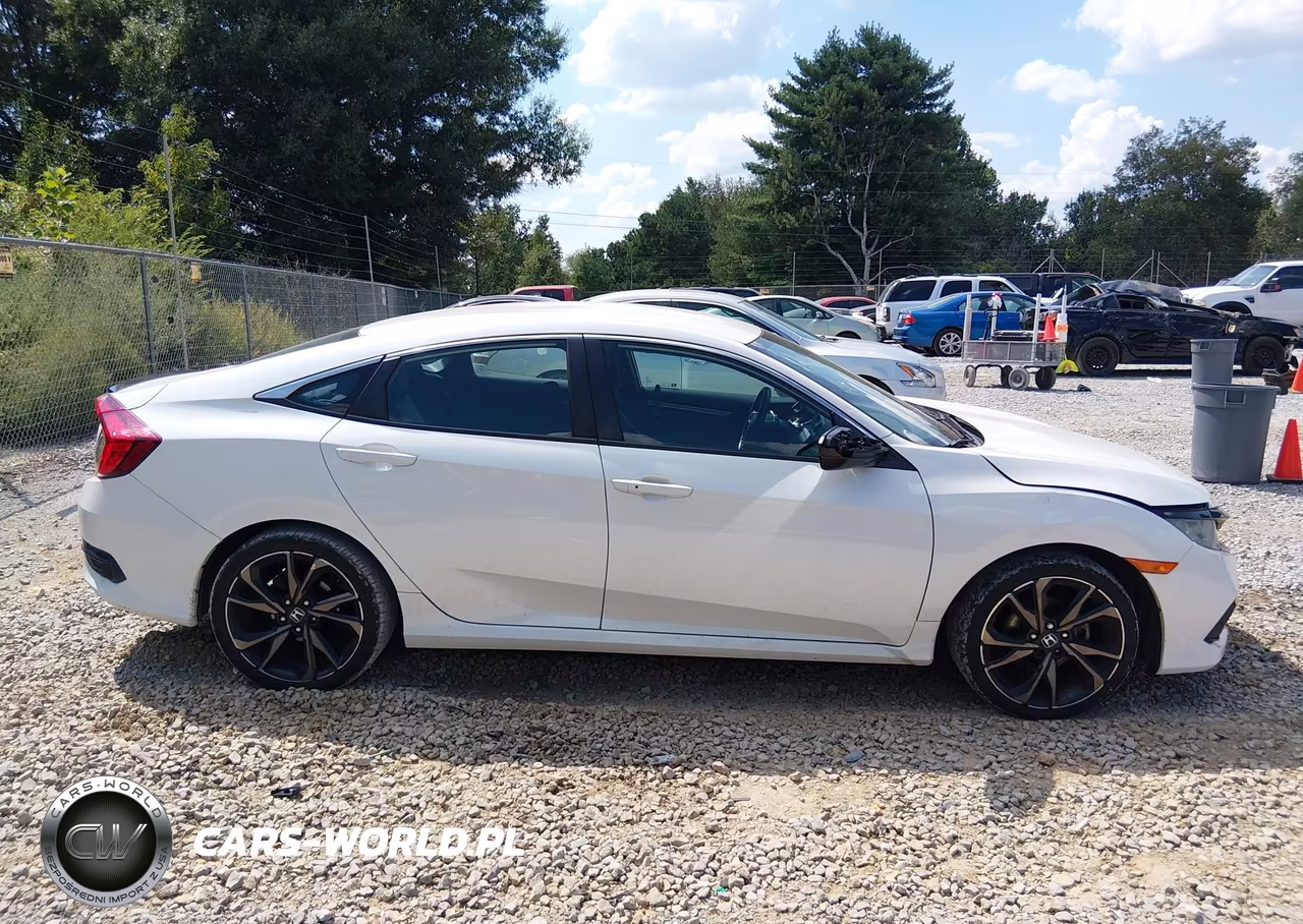 2020 Honda Civic Sport VIN:19XFC2E82LE022735 - 13