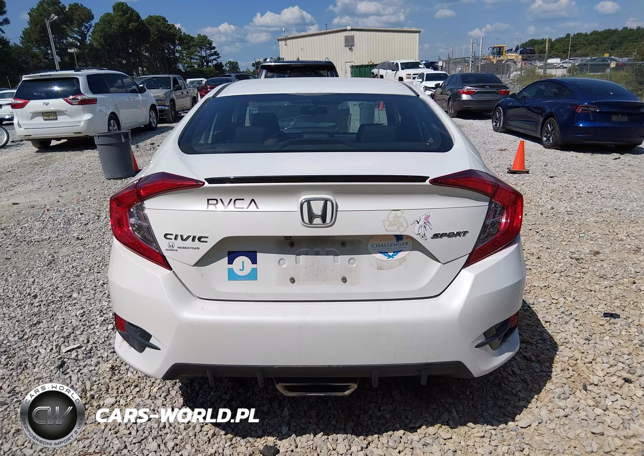 2020 Honda Civic Sport VIN:19XFC2E82LE022735 - 16