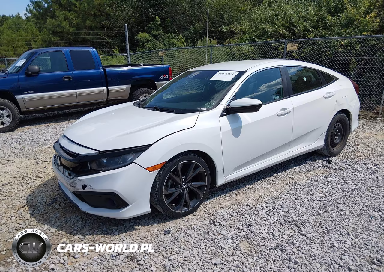 2020 Honda Civic Sport VIN:19XFC2E82LE022735 - 2