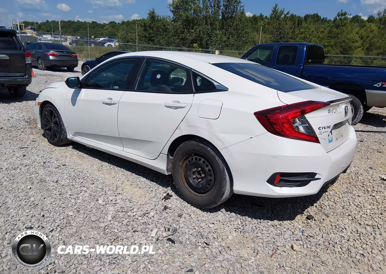 2020 Honda Civic Sport VIN:19XFC2E82LE022735 - 3