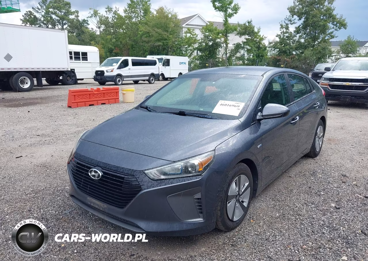 2019 Hyundai Ioniq Hybrid Blue VIN:KMHC65LC7KU156459 - 2
