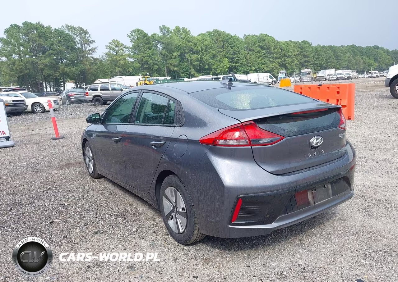 2019 Hyundai Ioniq Hybrid Blue VIN:KMHC65LC7KU156459 - 3