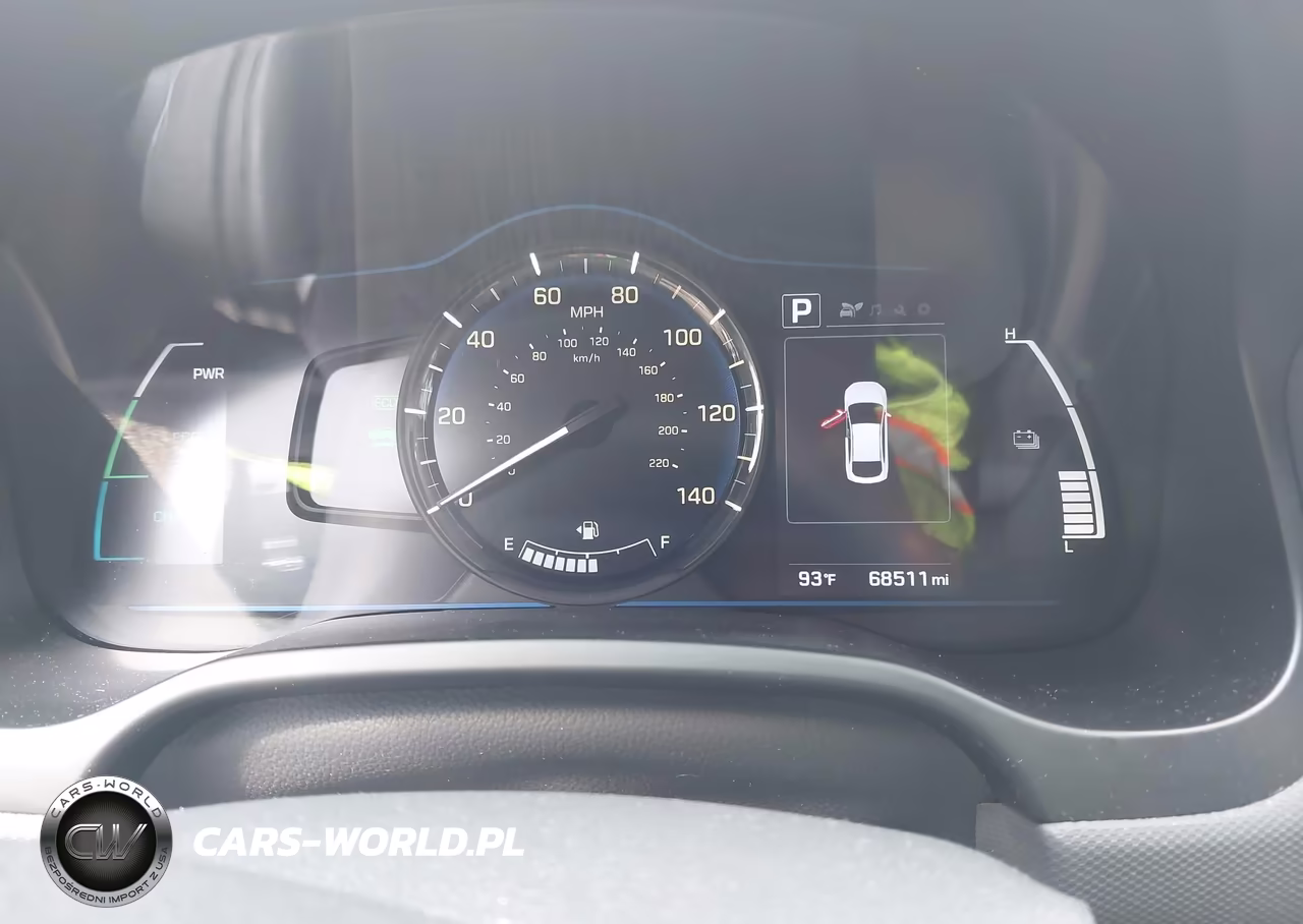 2019 Hyundai Ioniq Hybrid Blue VIN:KMHC65LC7KU156459 - 7
