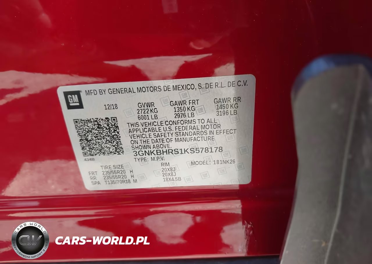 2019 Chevrolet Blazer VIN:3GNKBHRS1KS578178 - 9