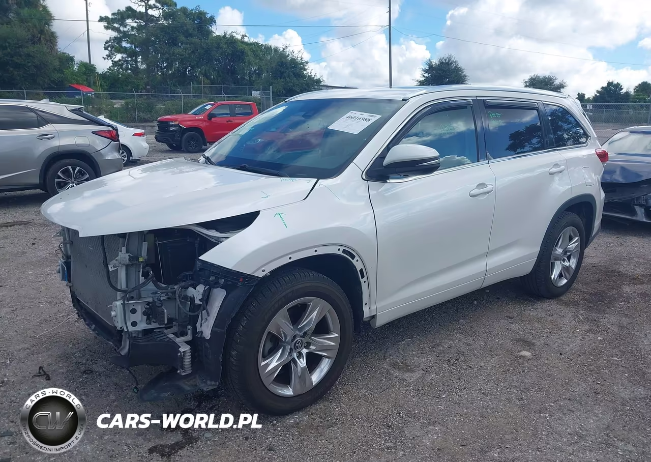 2018 Toyota Highlander Limited VIN:5TDYZRFH9JS264214 - 2